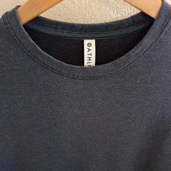 ATHLETA NAVY SWEATSHIRT SIZE XSP - Picture 3 of 7